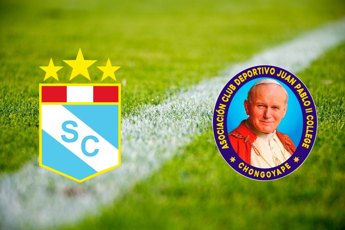 logos sporting cristal vs juan pablo ii college liga 1 peru apertura 2025