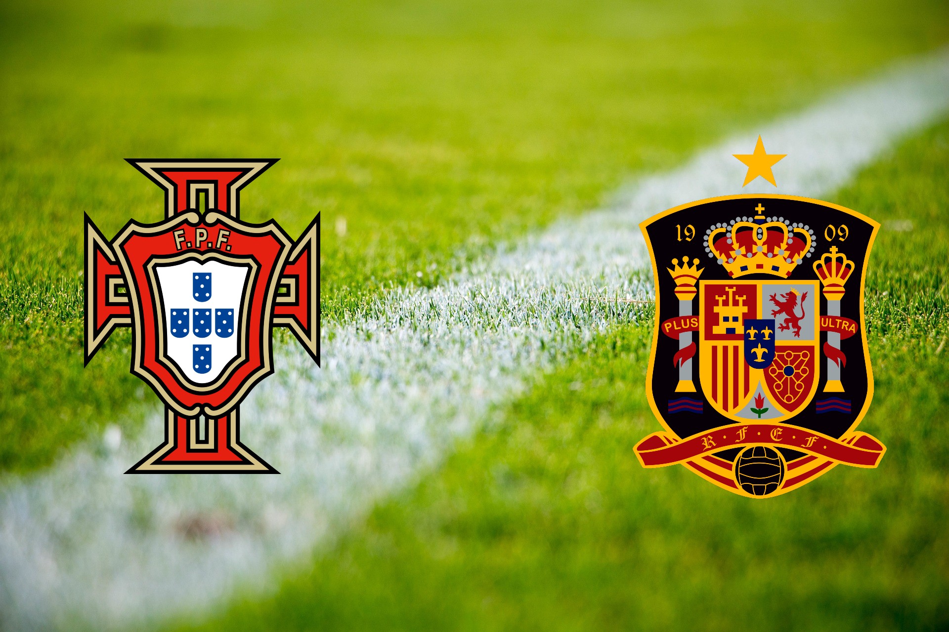 seleccion portugal espana logos final uefa nations league 2025
